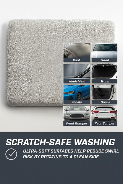 ELITE AUTO Car Care Microfiber Wash Pads